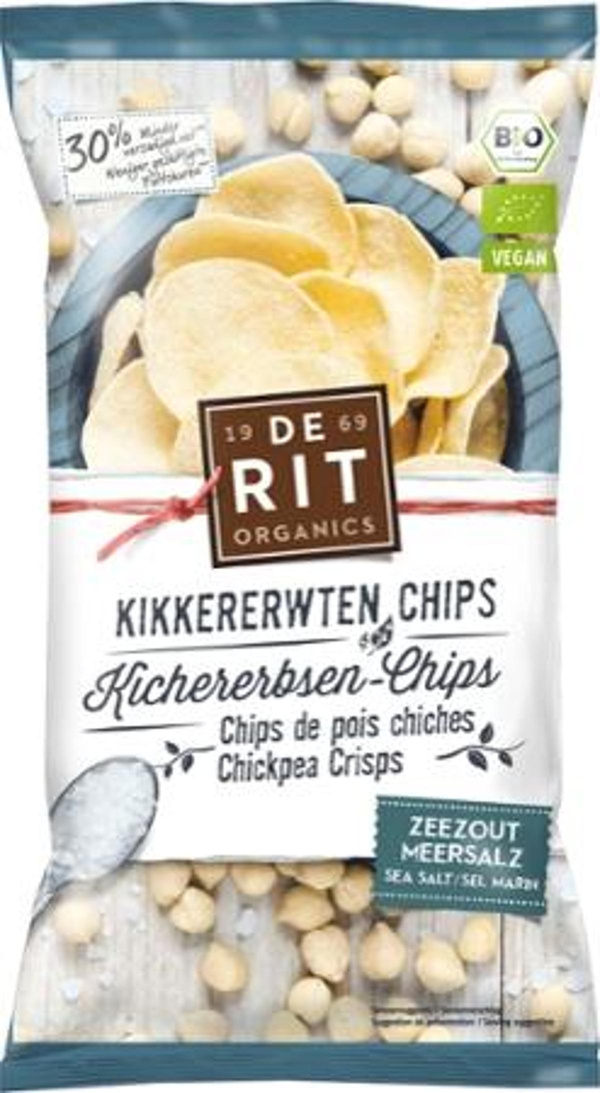 Produktfoto zu Kichererbsen-Chips Meersalz