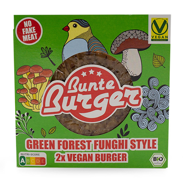 Produktfoto zu Bunte Burger - Green Forrest Funghi