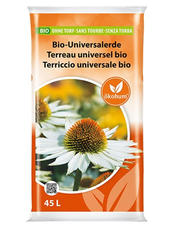 Produktfoto zu Bio-Universalerde torffrei 45 Liter