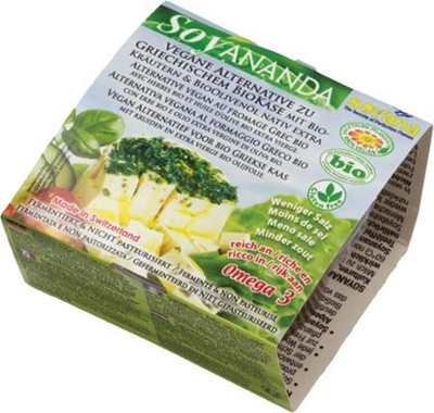 Produktfoto zu Soja-Alternative zu griechischem Käse Kräuter