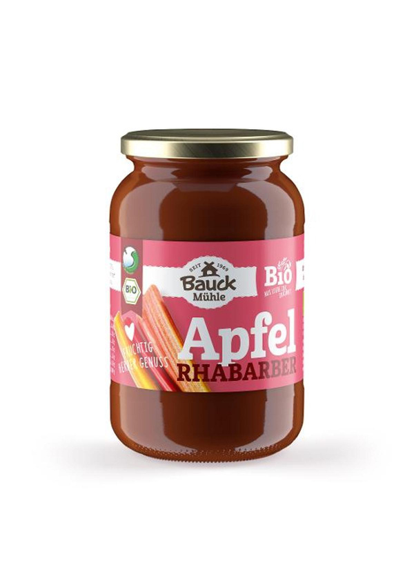 Produktfoto zu Apfel-Rhabarber-Mus