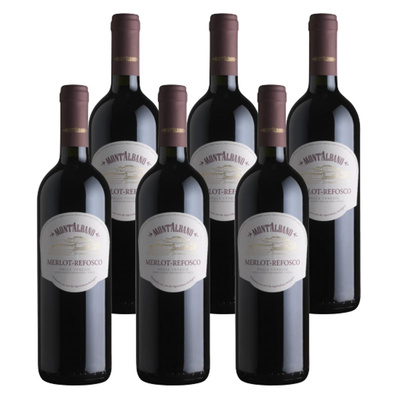Produktfoto zu Mont'Albano Merlot Refosco Kiste