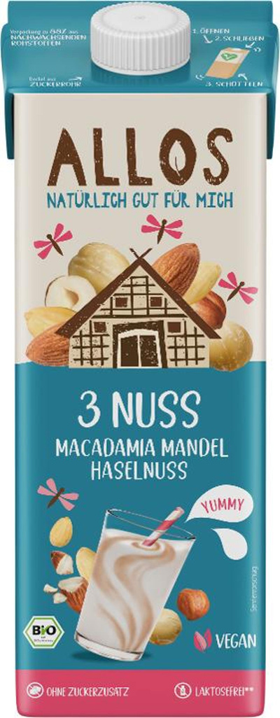 Produktfoto zu 3 Nuss Drink