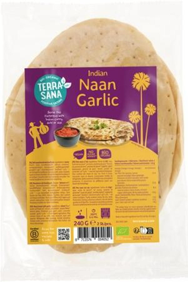 Produktfoto zu Naanbrot mit Knoblauch