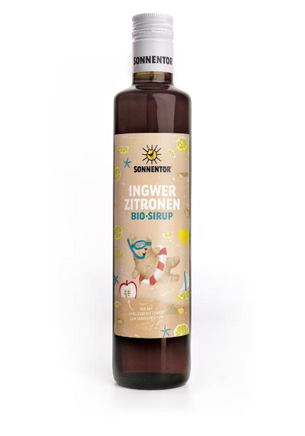 Produktfoto zu Ingwer-Zitronen-Sirup 0,5 l