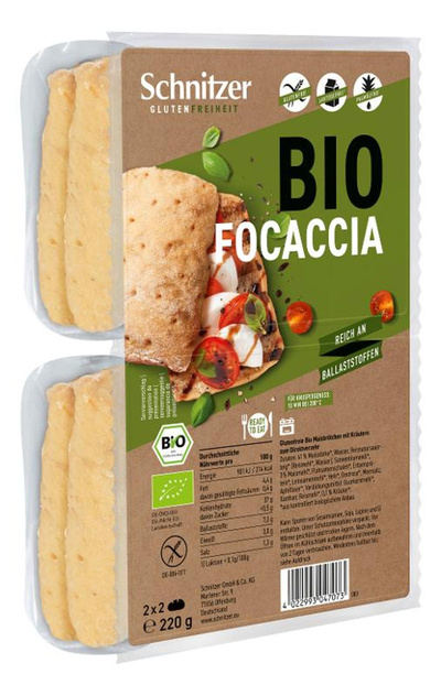 Produktfoto zu Focaccia Glutenfrei