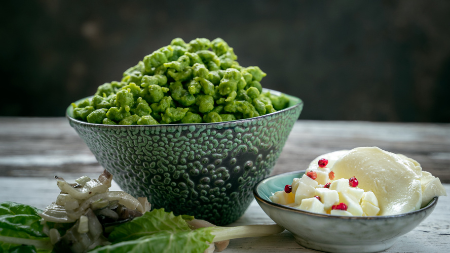 Rezeptbild für Mangoldspätzle