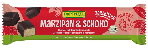 Produktfoto zu Marzipan-Happen Zartbitter