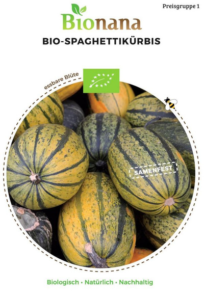 Produktfoto zu Saatgut Spaghettikürbis