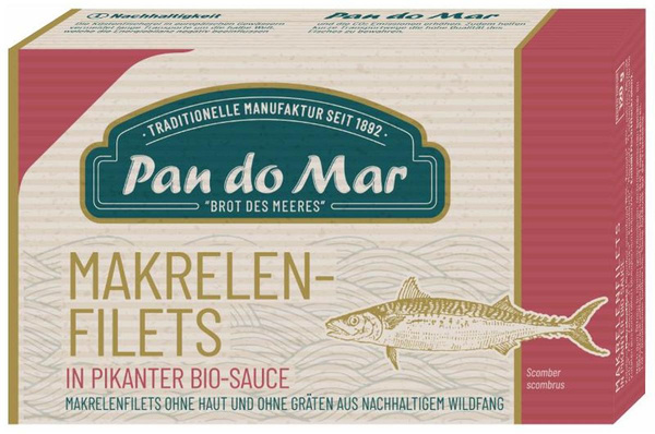 Produktfoto zu Makrelenfilets in pikanter Soße