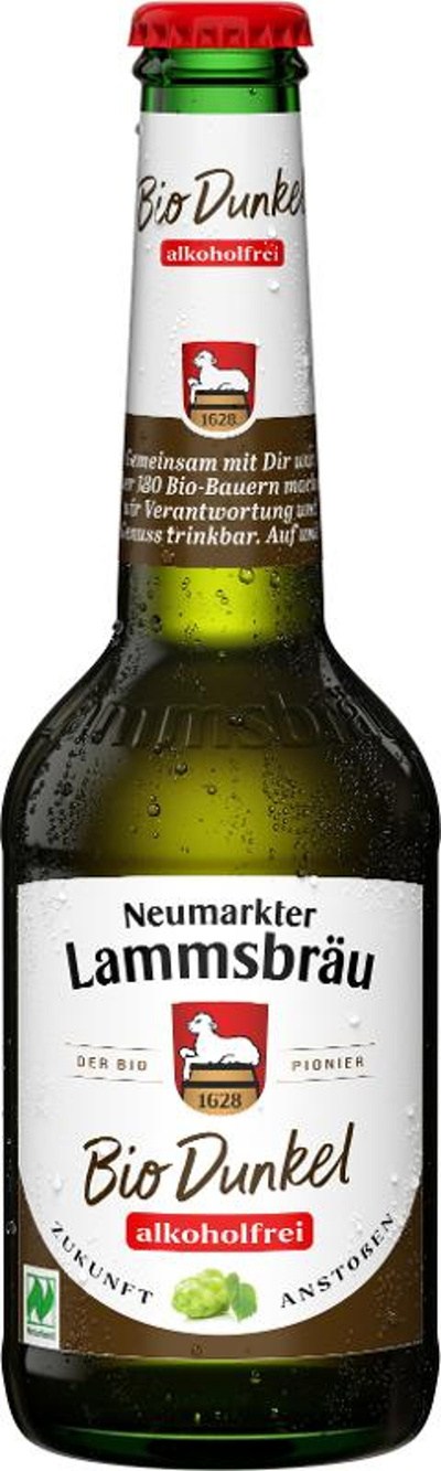 Produktfoto zu Lammsbräu Dunkel alkoholfrei 0,33 l