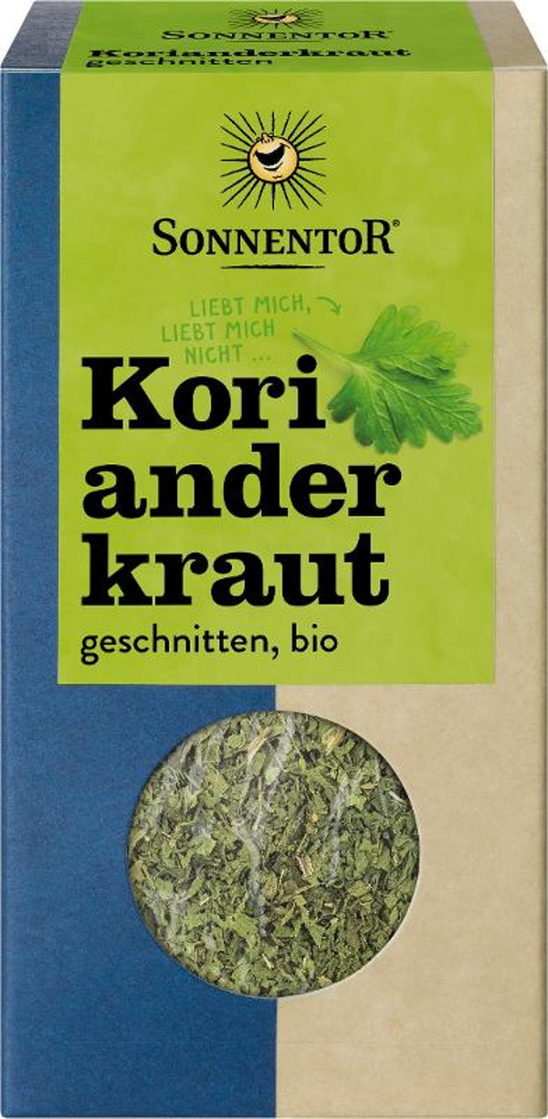 Produktfoto zu Korianderkraut geschnitten