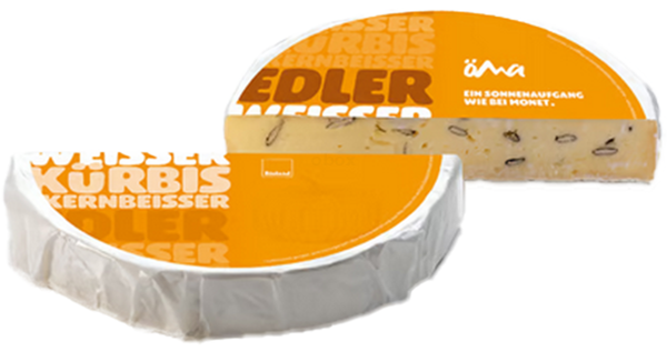 Produktfoto zu Edler Weißer Brie Kürbis-Kernbeißer