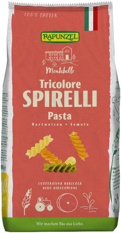 Produktfoto zu Spirelli Tricolore Semola