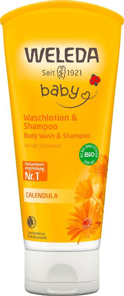 Produktfoto zu Baby Waschlotion & Shampoo Calendula