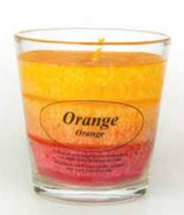 Produktfoto zu Duftkerze Orange
