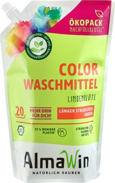Produktfoto zu Color Waschmittel flüssig Lindenblüte