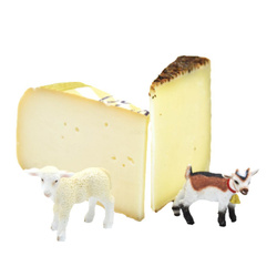 Produktfoto zu Käse-Karussell: 2x Schaf/Ziege