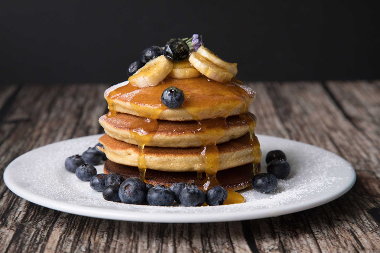 Rezeptbild für Bananen-Pancakes glutenfrei