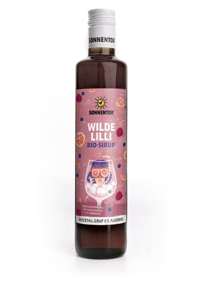 Produktfoto zu Wilde Lilli Sirup 0,5 l