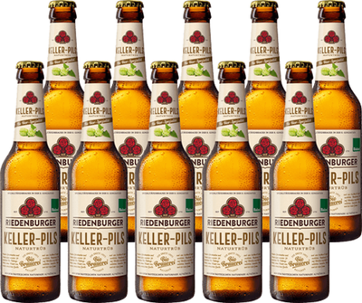 Produktfoto zu Keller Pils 10 x 0,33 l