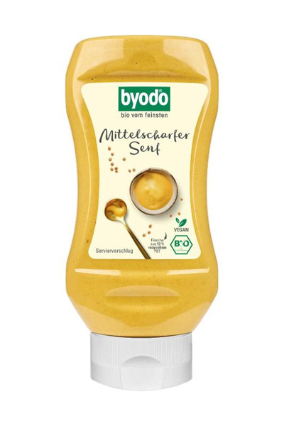 Produktfoto zu Senf mittelscharf Squeezeflasche