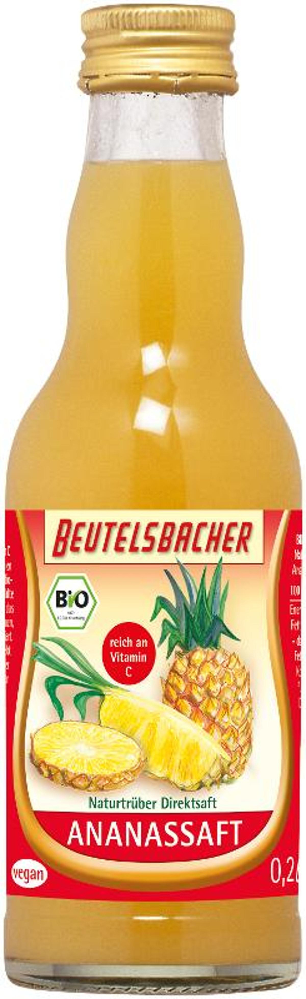 Produktfoto zu Ananas-Saft 0,2 l