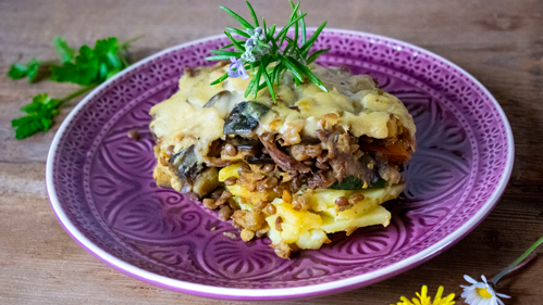 Rezeptbild für Moussaka vegetarisch