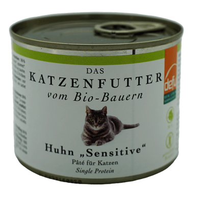 Produktfoto zu Katzenfutter Paté Huhn sensitiv