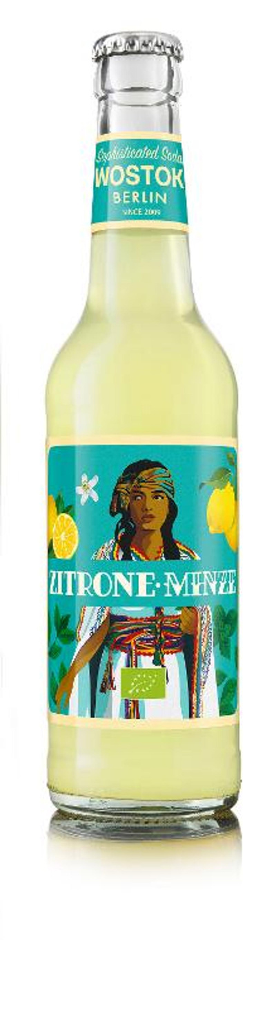 Produktfoto zu Zitrone-Minze Limo 0,33 l