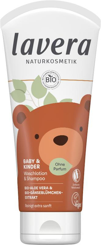 Produktfoto zu Baby & Kinder Waschlotion Lavera