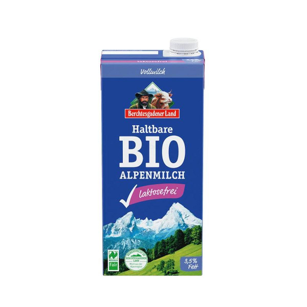 Produktfoto zu H-Alpenmilch 3,5 % lactosefrei 12er-Karton