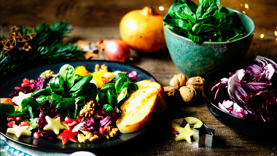 Rezeptbild für Adventssalat