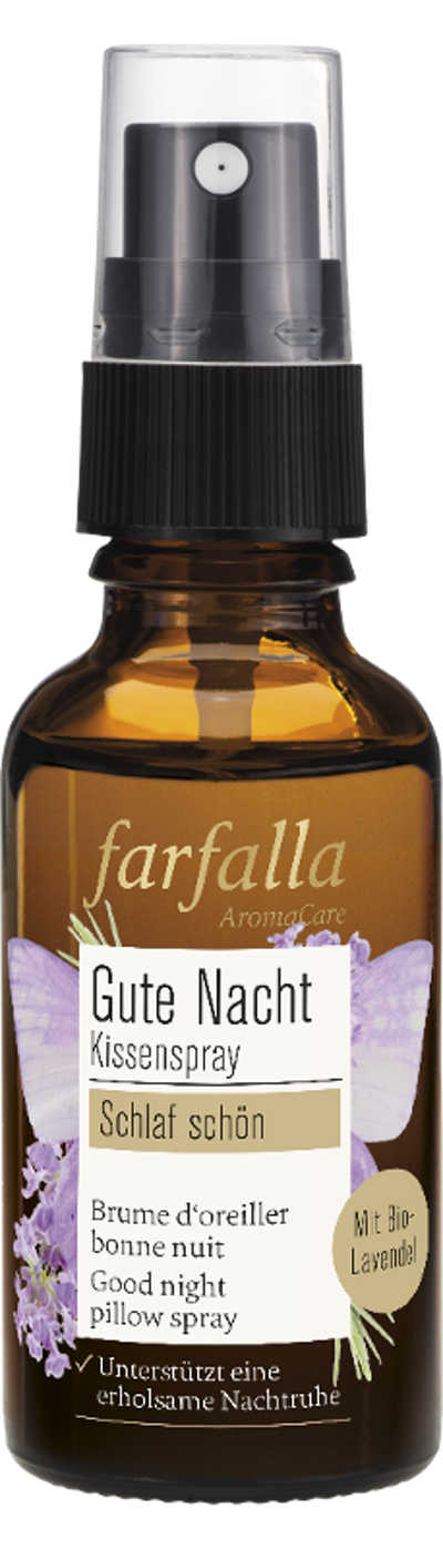 Produktfoto zu Schlaf schön Kissenspray Farfalla