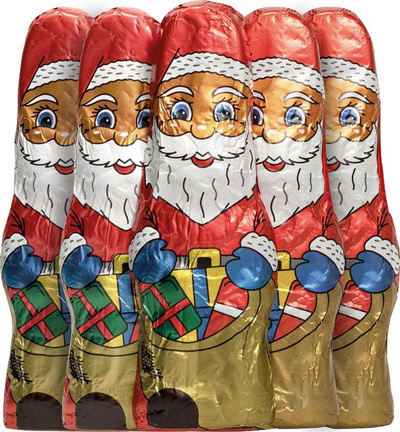 Produktfoto zu Schoko-Weihnachtsmänner
