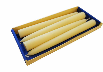 Produktfoto zu Tafelkerzen weiss aus Höhenberg