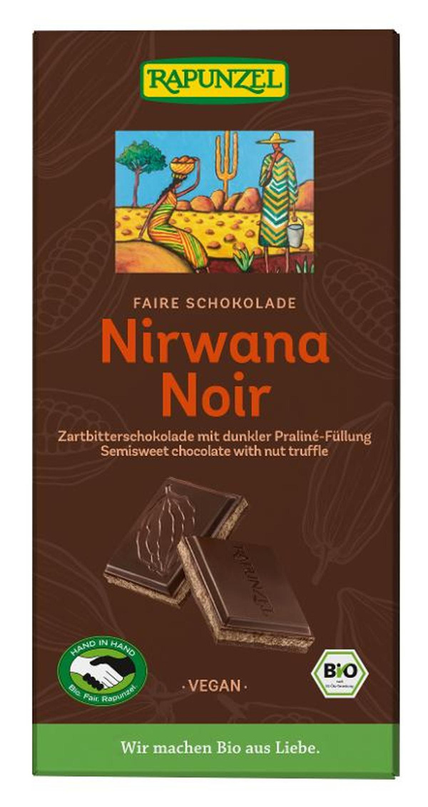 Produktfoto zu Schokolade Nirwana Noir