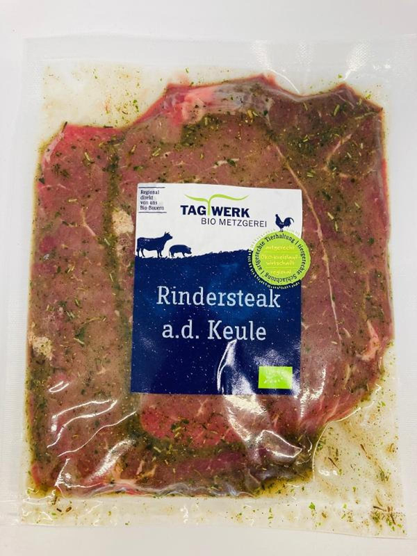 Produktfoto zu Rindersteak in Kräutermarinade