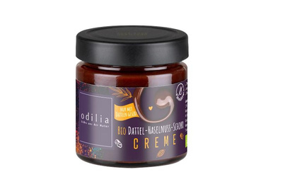 Produktfoto zu Dattel Haselnuss Schoko Creme