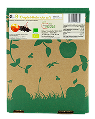 Produktfoto zu Apfel Holundersaft Bag in Box