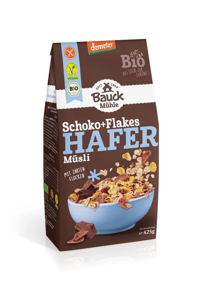 Produktfoto zu Hafermüsli Schoko und Flakes