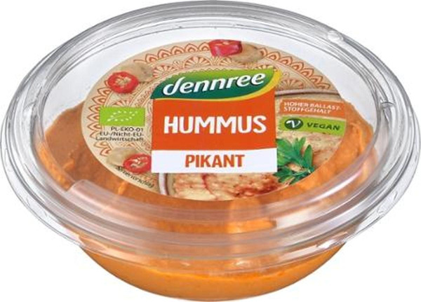 Produktfoto zu Hummus Pikant