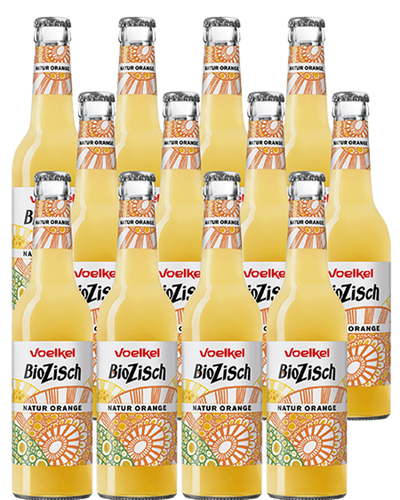 Produktfoto zu BioZisch Natur Orange 12 x 0,33 l