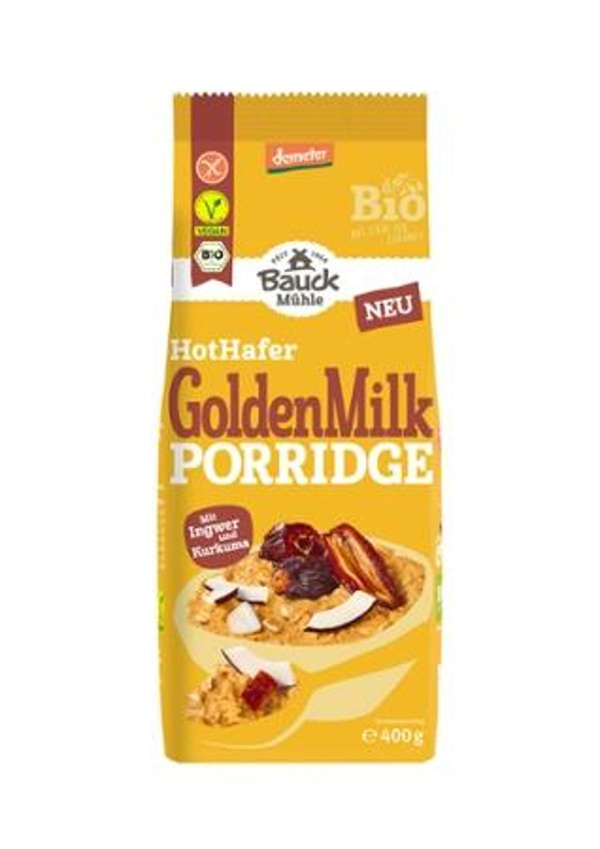 Produktfoto zu HotHafer GoldenMilk Porridge