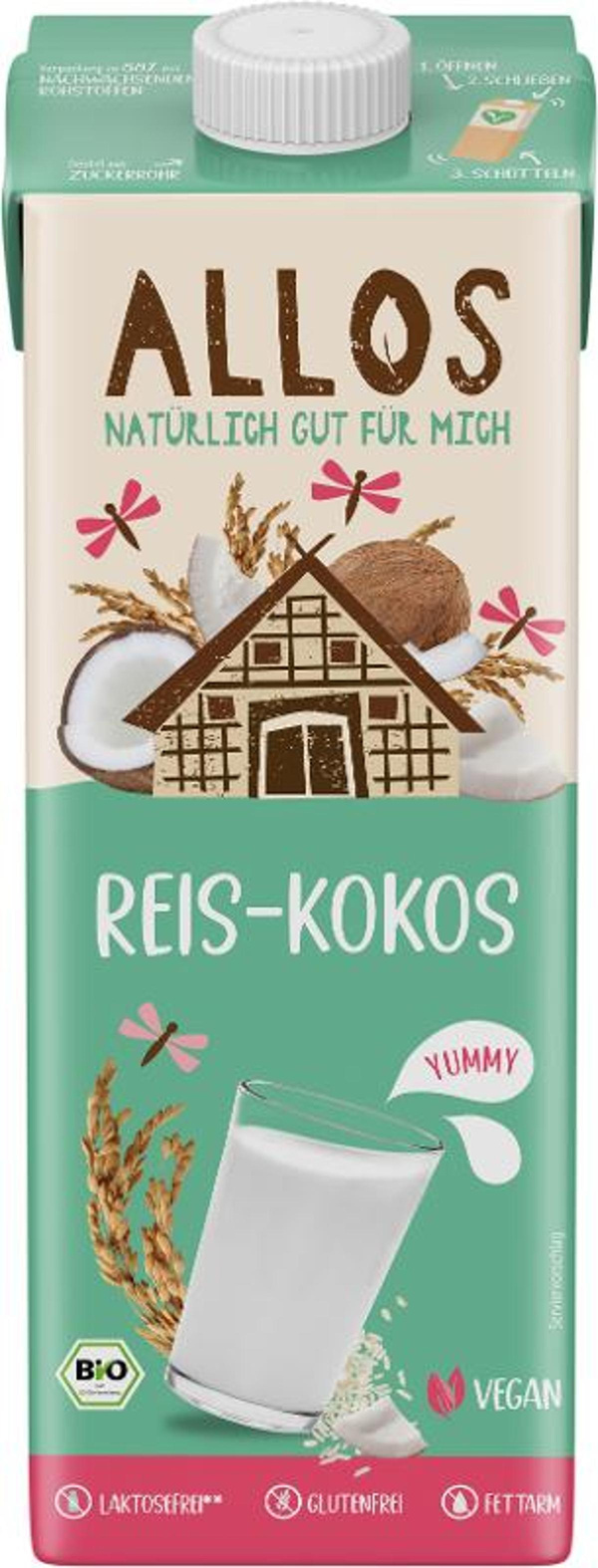 Produktfoto zu Reis Kokos Natur Drink