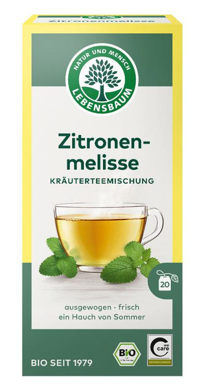 Produktfoto zu Zitronenmelissen-Tee