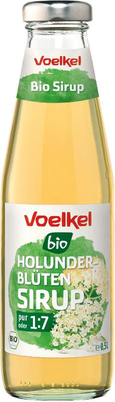 Produktfoto zu Sirup Holunderblüte 0,5 l