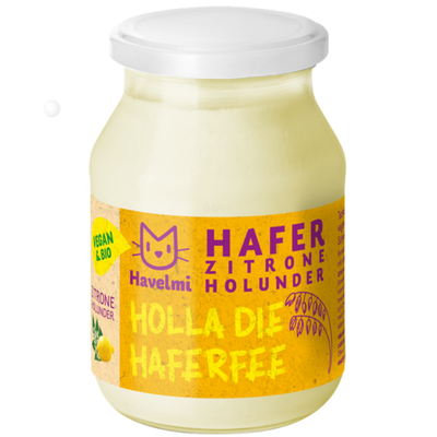 Produktfoto zu Hafer Joghurt Zitrone-Holunder