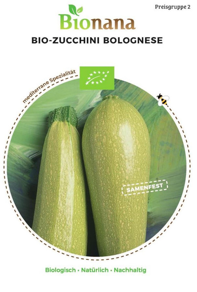 Produktfoto zu Saatgut Zucchini Bolognese