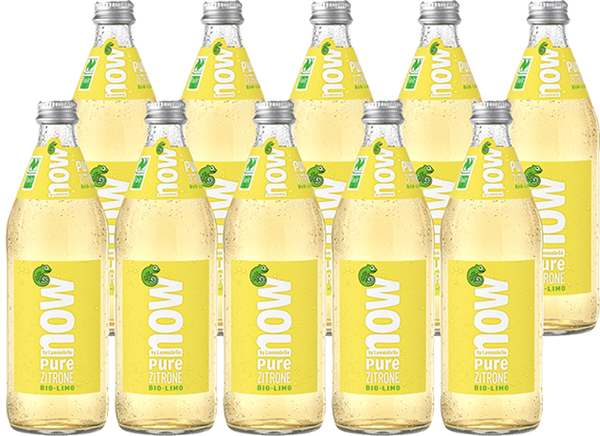 Produktfoto zu Now Pure Zitrone 10 x 0,5 l